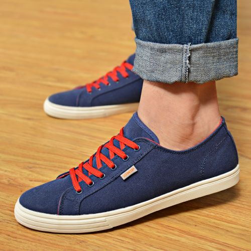 Chaussures de tennis homme jeunesse, 18-40 ans, pour printemps - tendance des jeunes semelle caoutchouc Ref 960723