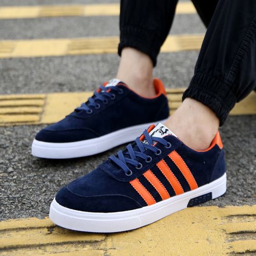 Chaussures de tennis homme jeunesse, 18-40 ans, pour hiver - tendance des jeunes semelle caoutchouc Ref 961330