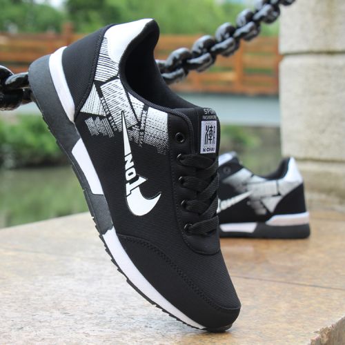 Chaussures de tennis homme jeunesse, 18-40 ans, pour printemps - tendance des jeunes semelle fond composite Ref 96134