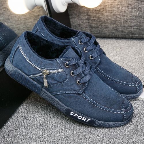 Chaussures de tennis homme jeunesse, 18-40 ans, pour hiver - loisir semelle caoutchouc Ref 961416