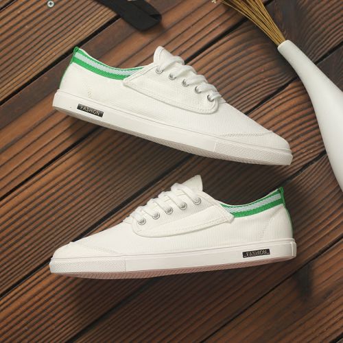 Chaussures de tennis homme jeunesse, 18-40 ans, pour printemps - tendance des jeunes semelle caoutchouc Ref 961456