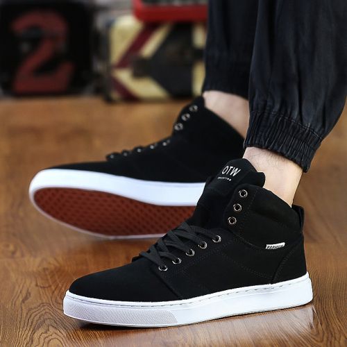 Chaussures de tennis homme jeunesse, 18-40 ans, pour printemps - loisir semelle caoutchouc Re