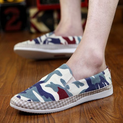 Chaussures de tennis homme pour été - tendance des jeunes semelle plastique Ref 961971