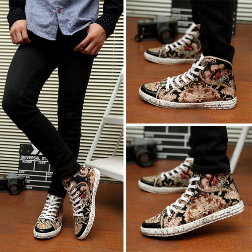 Chaussures de tennis homme jeunesse, 18-40 ans, pour printemps - tendance des jeunes semelle caoutchouc Ref 962001