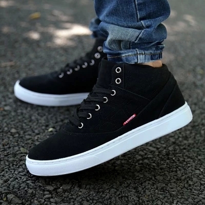 Chaussures de tennis homme jeunesse, 18-40 ans, pour printemps - tendance des jeunes semelle caoutchouc Ref 962318