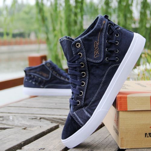 Chaussures de tennis homme jeunesse, 18-40 ans, pour printemps - loisir semelle caoutchouc Ref 9627