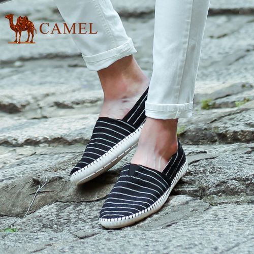 Chaussures de tennis homme jeunesse, 18-40 ans, CAMEL pour printemps - loisir semelle caoutchouc Ref 963009