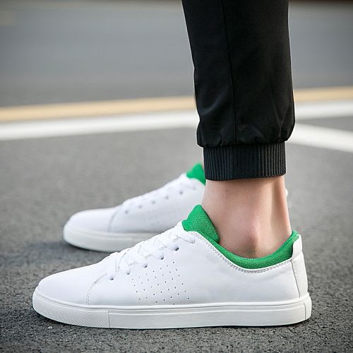 Chaussures de tennis homme jeunesse, 18-40 ans, pour printemps - tendance des jeunes semelle caoutchouc Ref 963506