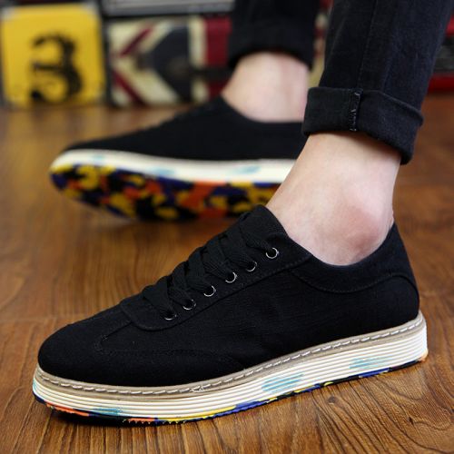 Chaussures de tennis homme jeunesse, 18-40 ans, pour printemps - loisir semelle caoutchouc Ref 963676