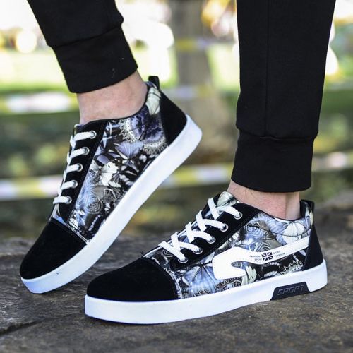 Chaussures de tennis homme jeunesse, 18-40 ans, pour hiver - loisir semelle caoutchouc Ref 963853