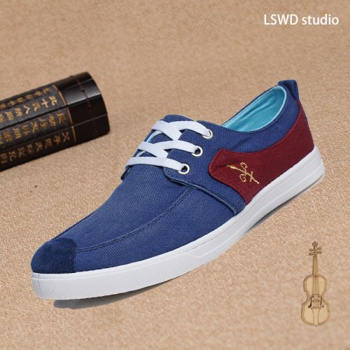 Chaussures de tennis homme jeunesse, 18-40 ans, pour printemps - loisir semelle caoutchouc Re