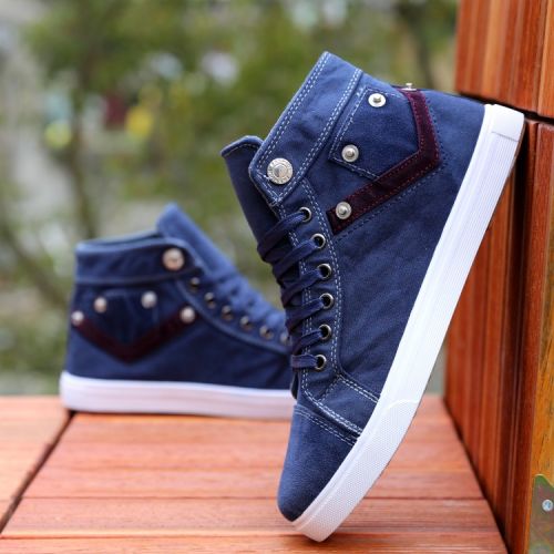 Chaussures de tennis homme jeunesse, 18-40 ans, pour printemps - tendance des jeunes semelle caoutchouc Ref 964394