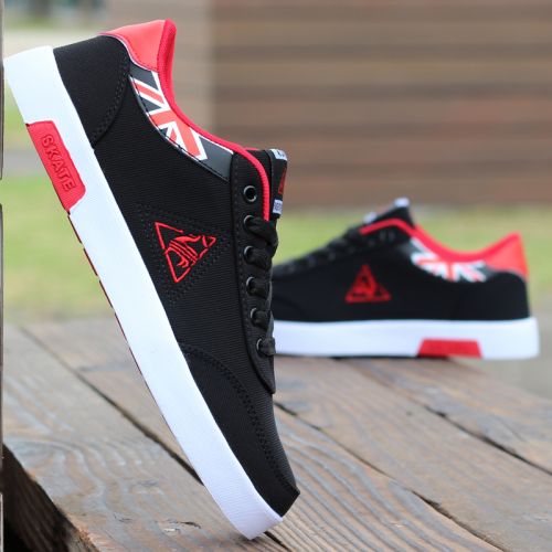 Chaussures de tennis homme jeunesse, 18-40 ans, pour printemps - loisir semelle caoutchouc Ref 964757