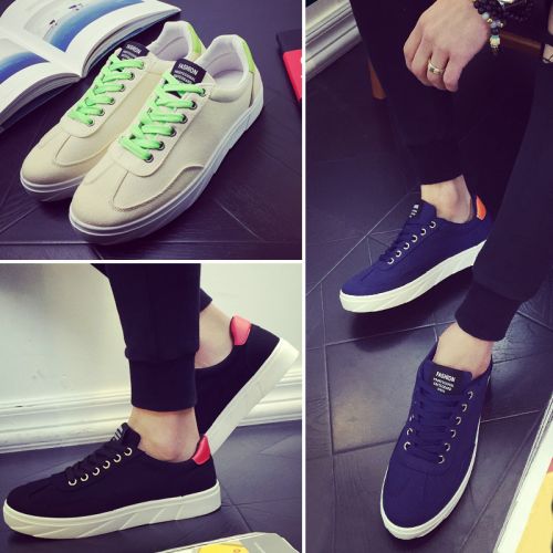 Chaussures de tennis homme jeunesse, 18-40 ans, pour été - tendance des jeunes semelle caoutcho