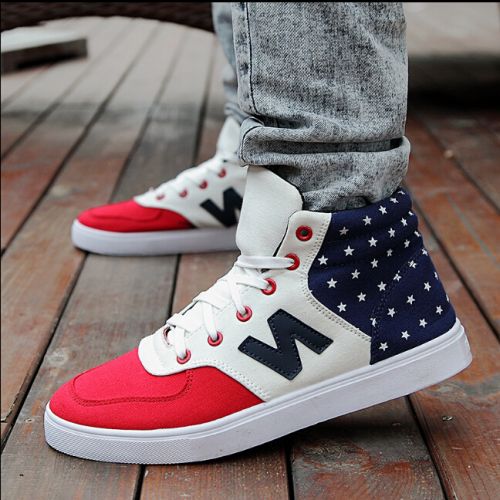 Chaussures de tennis homme pour hiver - tendance des jeunes semelle caoutchouc Ref 965588