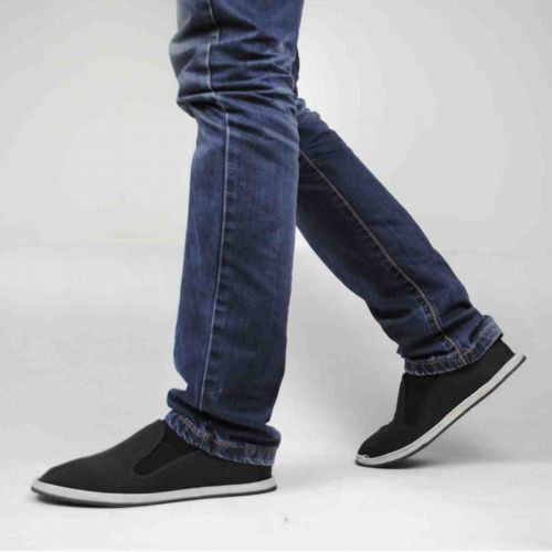 Chaussures de tennis homme jeunesse, 18-40 ans, pour printemps - simple semelle caoutchouc Re
