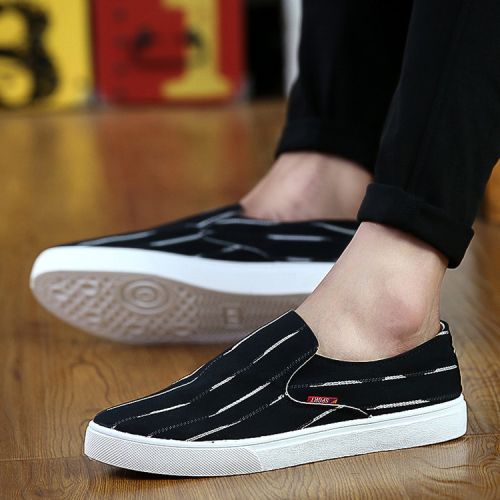 Chaussures de tennis homme jeunesse, 18-40 ans, pour printemps - simple semelle caoutchouc Ref 967381