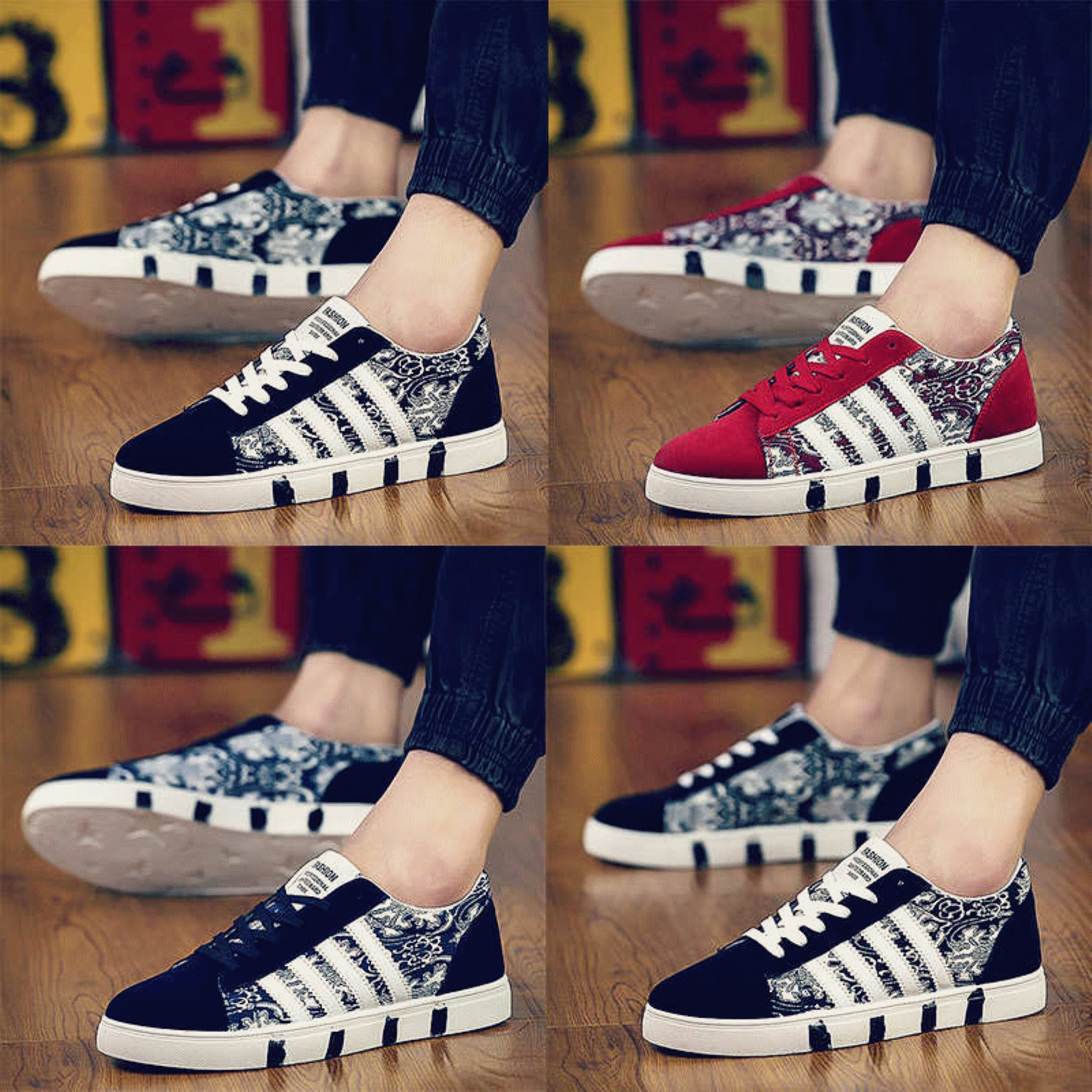 Chaussures de tennis homme DIISHIWYE pour été - loisir semelle caoutchouc Ref 967703