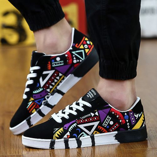 Chaussures de tennis homme jeunesse, 18-40 ans, pour printemps - semelle caoutchouc Ref 968569