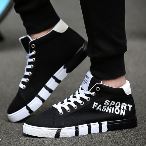 Chaussures de tennis homme pour printemps - simple semelle caoutchouc Ref 968730