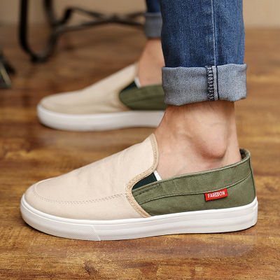Chaussures de tennis homme jeunesse, 18-40 ans, pour printemps - tendance des jeunes semelle caoutchouc Ref 968915
