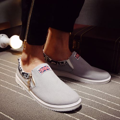 Chaussures de tennis homme jeunesse, 18-40 ans, pour printemps - tendance des jeunes semelle caoutchouc Ref 970258