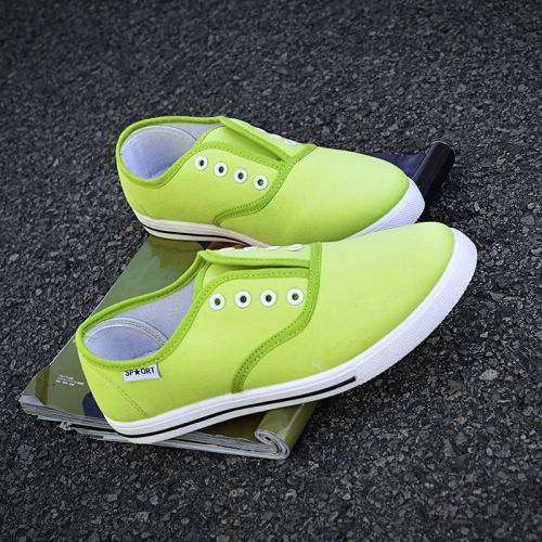 Chaussures de tennis homme jeunesse, 18-40 ans, pour printemps - tendance des jeunes semelle caoutcho