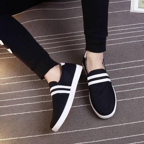 Chaussures de tennis homme jeunesse, 18-40 ans, pour printemps - loisir semelle caoutchouc Re