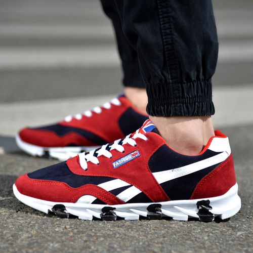 Chaussures de tennis homme pour printemps - loisir semelle plastique Ref 971195