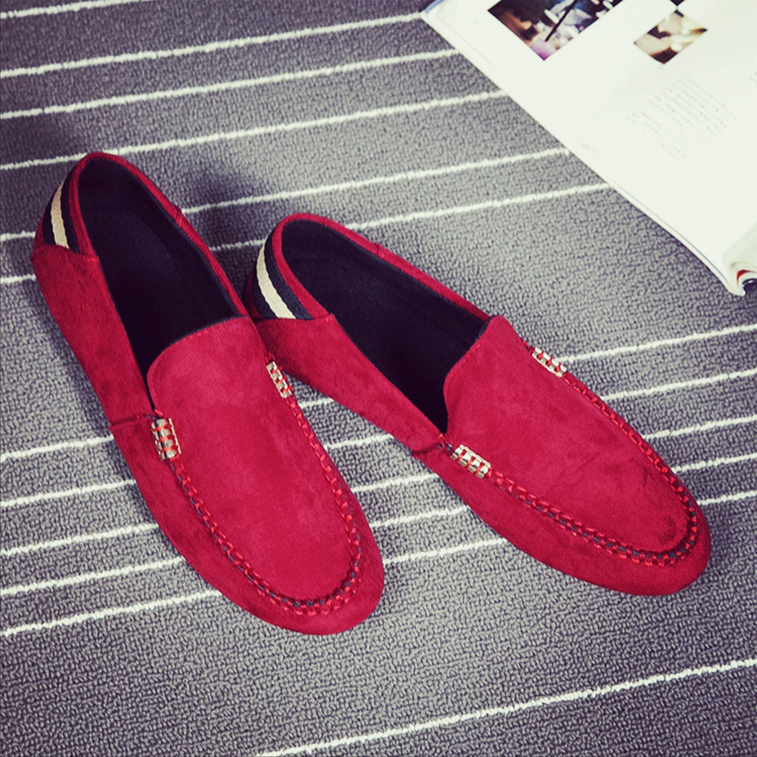 Chaussures de tennis homme jeunesse, 18-40 ans, pour printemps - loisir semelle caoutchouc Ref 971648