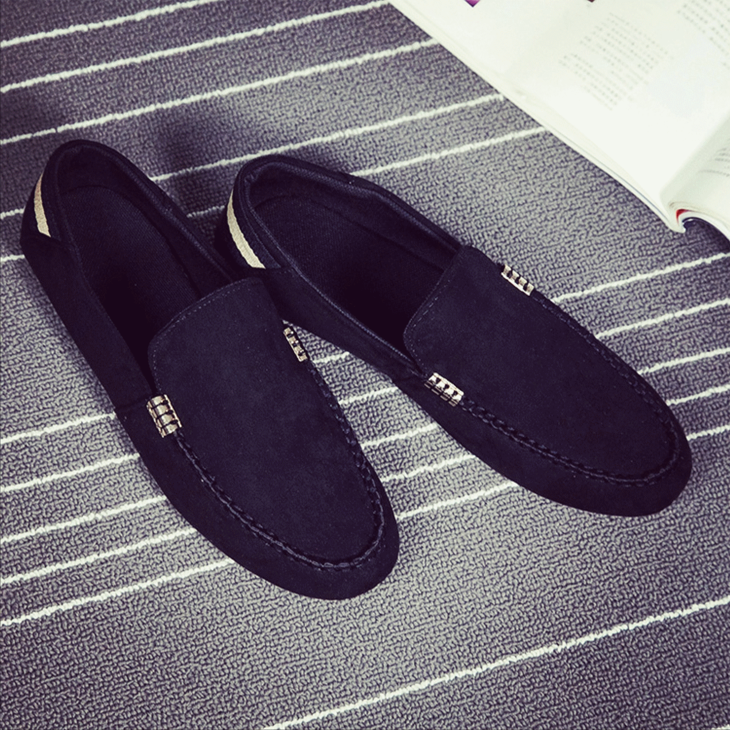 Chaussures de tennis homme jeunesse, 18-40 ans, pour printemps - loisir semelle caoutchouc Ref 971658