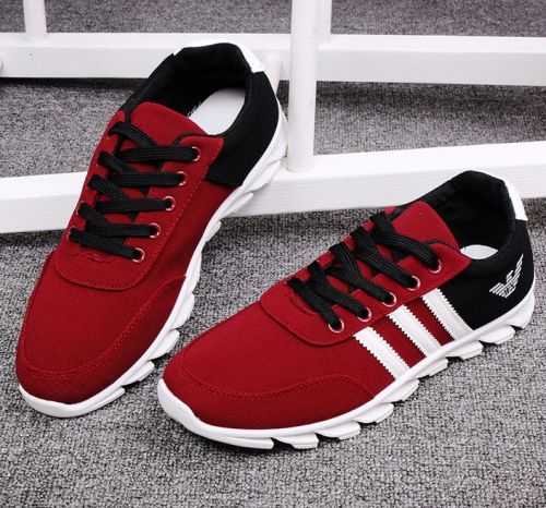 Chaussures de tennis homme pour printemps - tendance des jeunes semelle caoutchouc Ref 971995