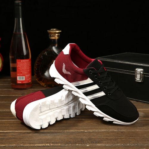 Chaussures de tennis homme pour printemps - tendance des jeunes semelle caoutchouc Ref 972027