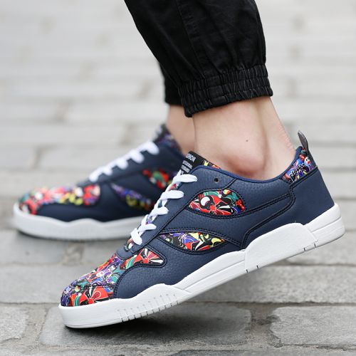 Chaussures de tennis homme jeunesse, 18-40 ans, pour printemps - loisir semelle caoutchouc Ref 972131