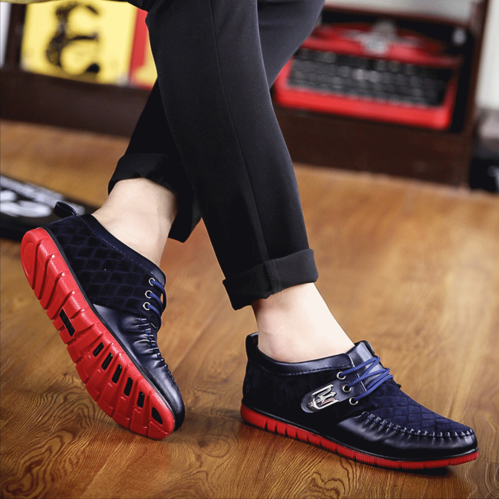 Chaussures de tennis homme pour été - tendance des jeunes Ref 972611