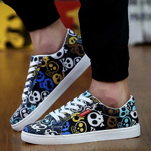 Chaussures de tennis homme jeunesse, 18-40 ans, pour printemps - semelle caoutchouc Ref 974143