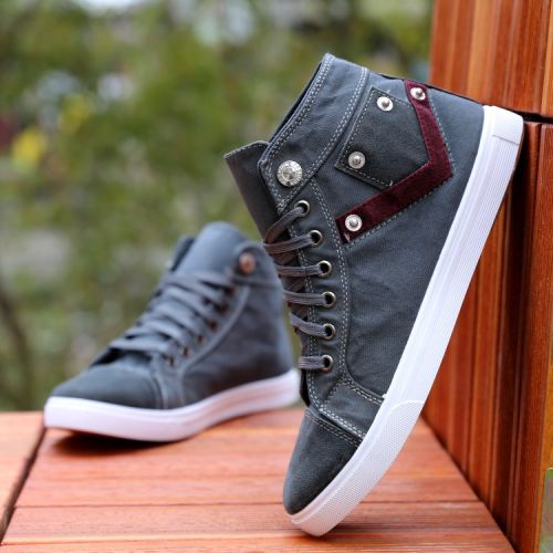 Chaussures de tennis homme jeunesse, 18-40 ans, pour printemps - loisir semelle caoutchouc Ref 974219