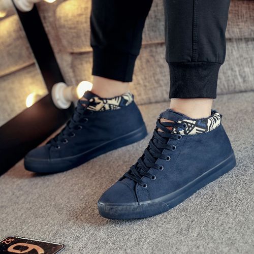 Chaussures de tennis homme jeunesse, 18-40 ans, pour hiver - national Wind semelle caoutchouc Ref 974339