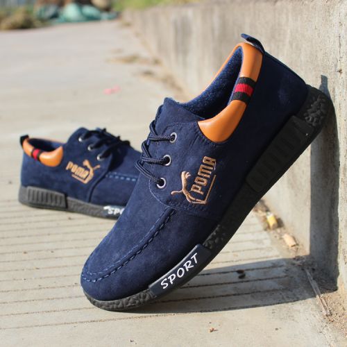 Chaussures de tennis homme DIISHIWYE pour printemps - loisir semelle caoutchouc Ref 974419