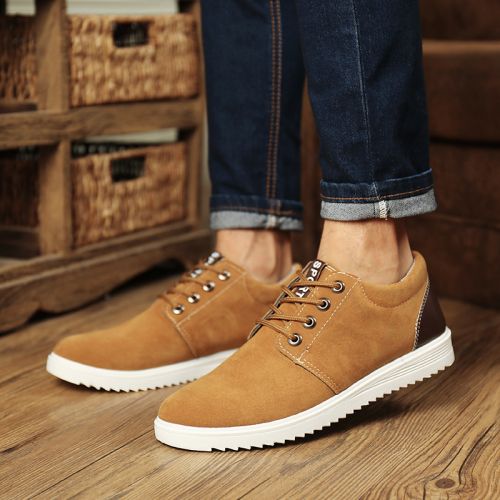 Chaussures de tennis homme jeunesse, 18-40 ans, pour printemps - tendance des jeunes semelle caoutchouc Ref 974786