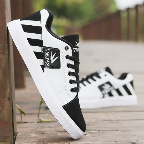 Chaussures de tennis homme jeunesse, 18-40 ans, pour été - tendance des jeunes semelle caoutchouc Ref 974940