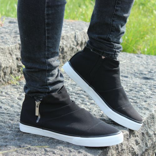 Chaussures de tennis homme jeunesse, 18-40 ans, pour printemps - tendance des jeunes semelle caoutchouc Ref 975145