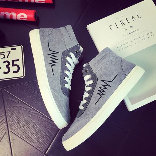 Chaussures de tennis homme jeunesse, 18-40 ans, pour hiver - loisir semelle caoutchouc Ref 975259