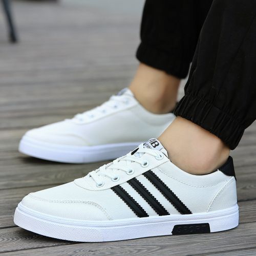 Chaussures de tennis homme jeunesse, 18-40 ans, pour printemps - tendance des jeunes semelle caoutcho