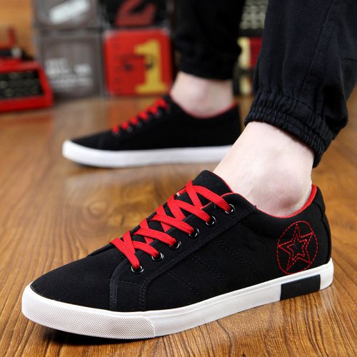 Chaussures de tennis homme jeunesse, 18-40 ans, pour printemps - tendance des jeunes semelle caoutchouc Ref 975506