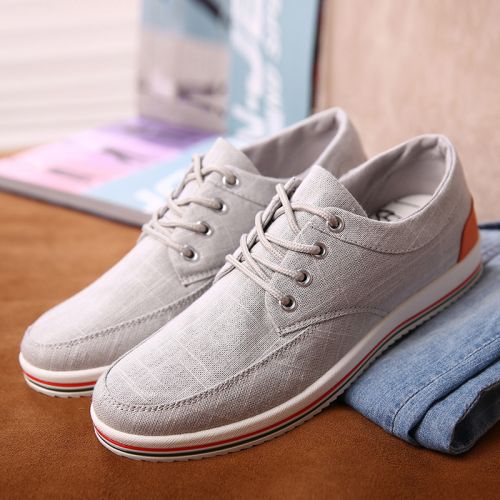 Chaussures de tennis homme jeunesse, 18-40 ans, pour printemps - tendance des jeunes semelle caoutchouc Ref 975605