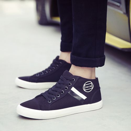 Chaussures de tennis homme jeunesse, 18-40 ans, pour printemps - loisir semelle caoutchouc Re