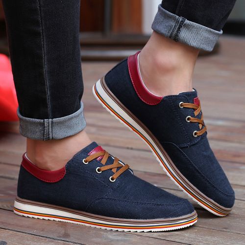 Chaussures de tennis homme jeunesse, 18-40 ans, pour printemps - loisir semelle caoutchouc Ref 975797