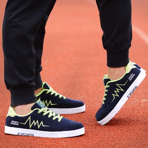 Chaussures de tennis homme jeunesse, 18-40 ans, SUROM pour printemps - tendance des jeunes semelle ca