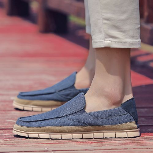 Chaussures de tennis homme jeunesse, 18-40 ans, pour printemps - tendance des jeunes semelle caoutchouc Ref 976087
